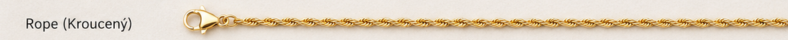Rope Little gold line